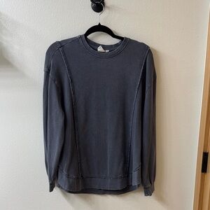 White Crow Charcoal Sweatshirt